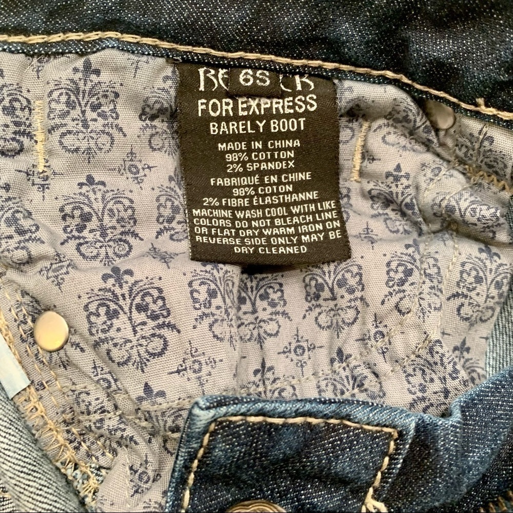 Rerock For Express Jeans Barely Boot Los Angeles … - image 8